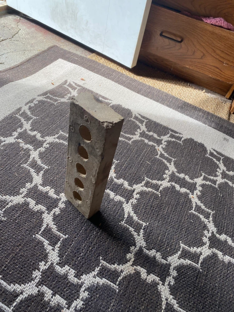 Concrete Block with Holes