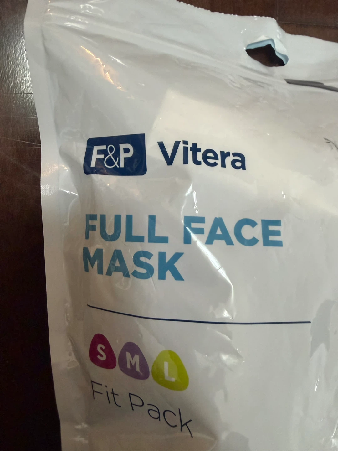 F&P Vitera Full Face CPAP Mask Fit Pack - photo 2