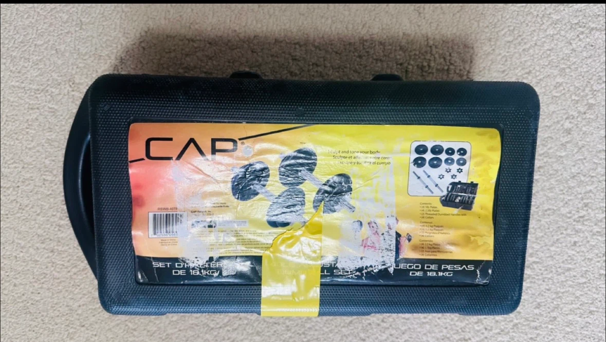 CAP 18.1kg Adjustable Dumbbell Set - photo 2