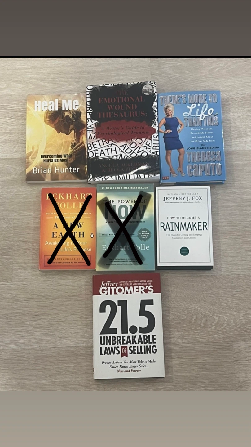 Self Help and Business books Lot