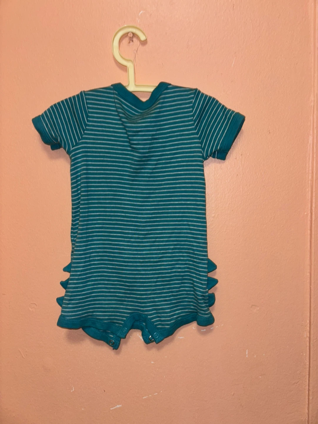 Carter's Striped Dino Romper - photo 2