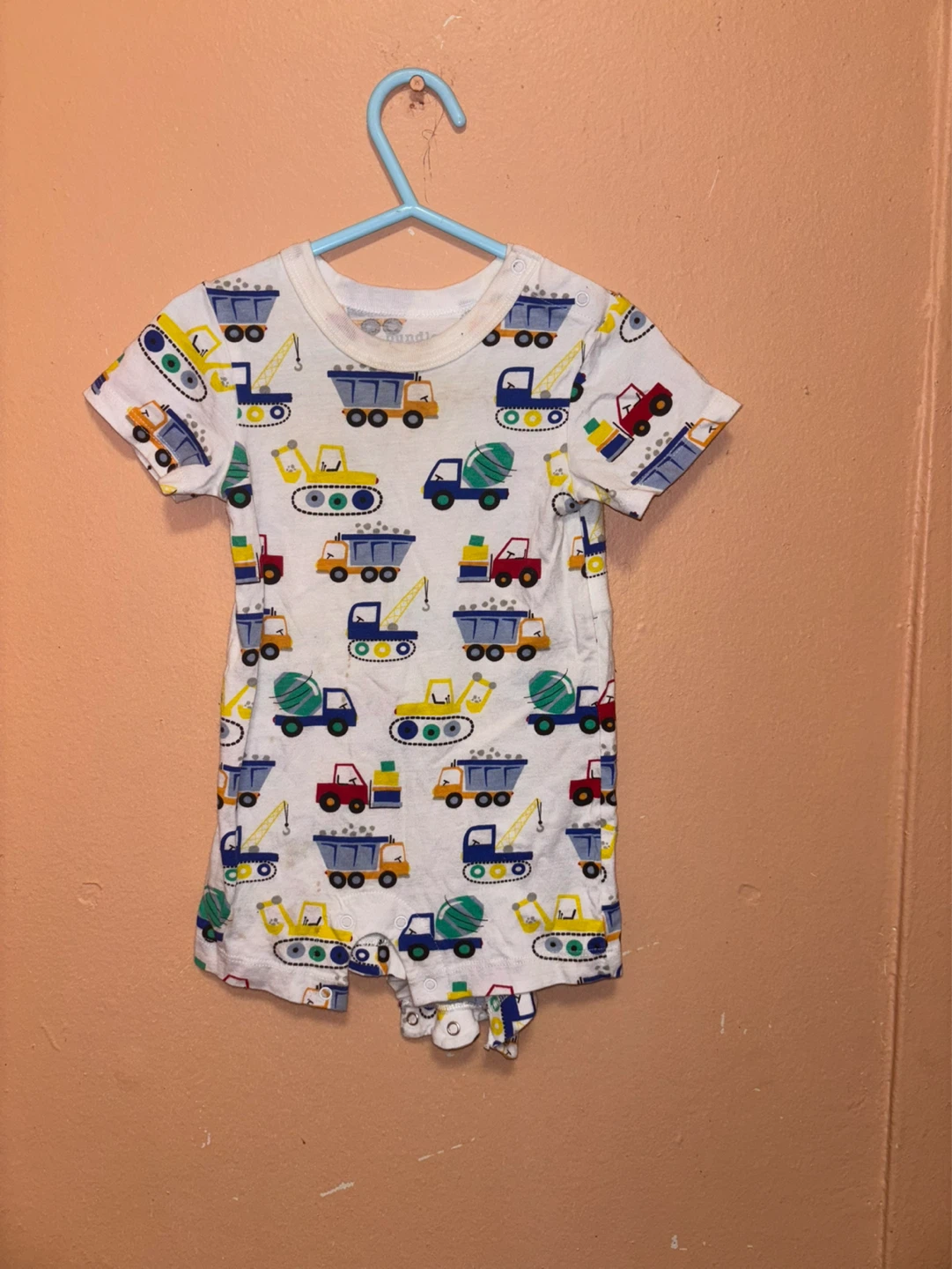 Carter's Construction Truck Bodysuit