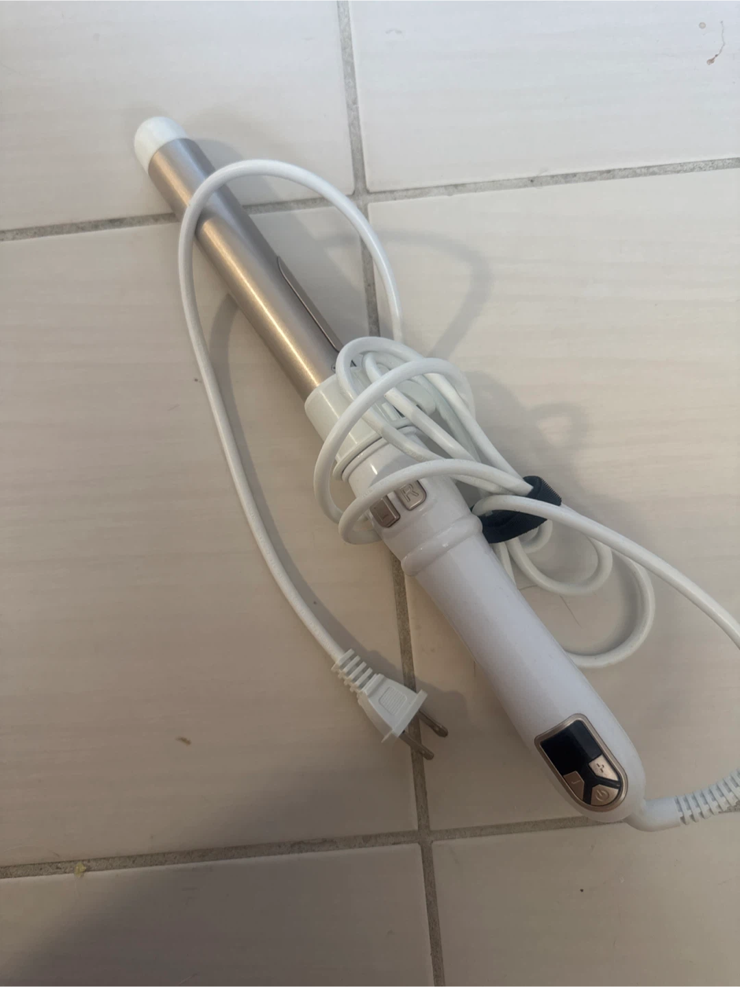 Automatic White Curling Wand