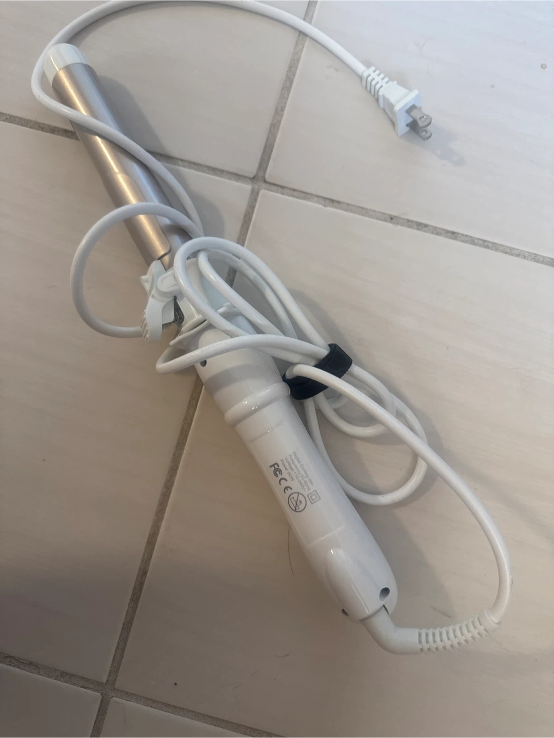 Automatic White Curling Wand - photo 2