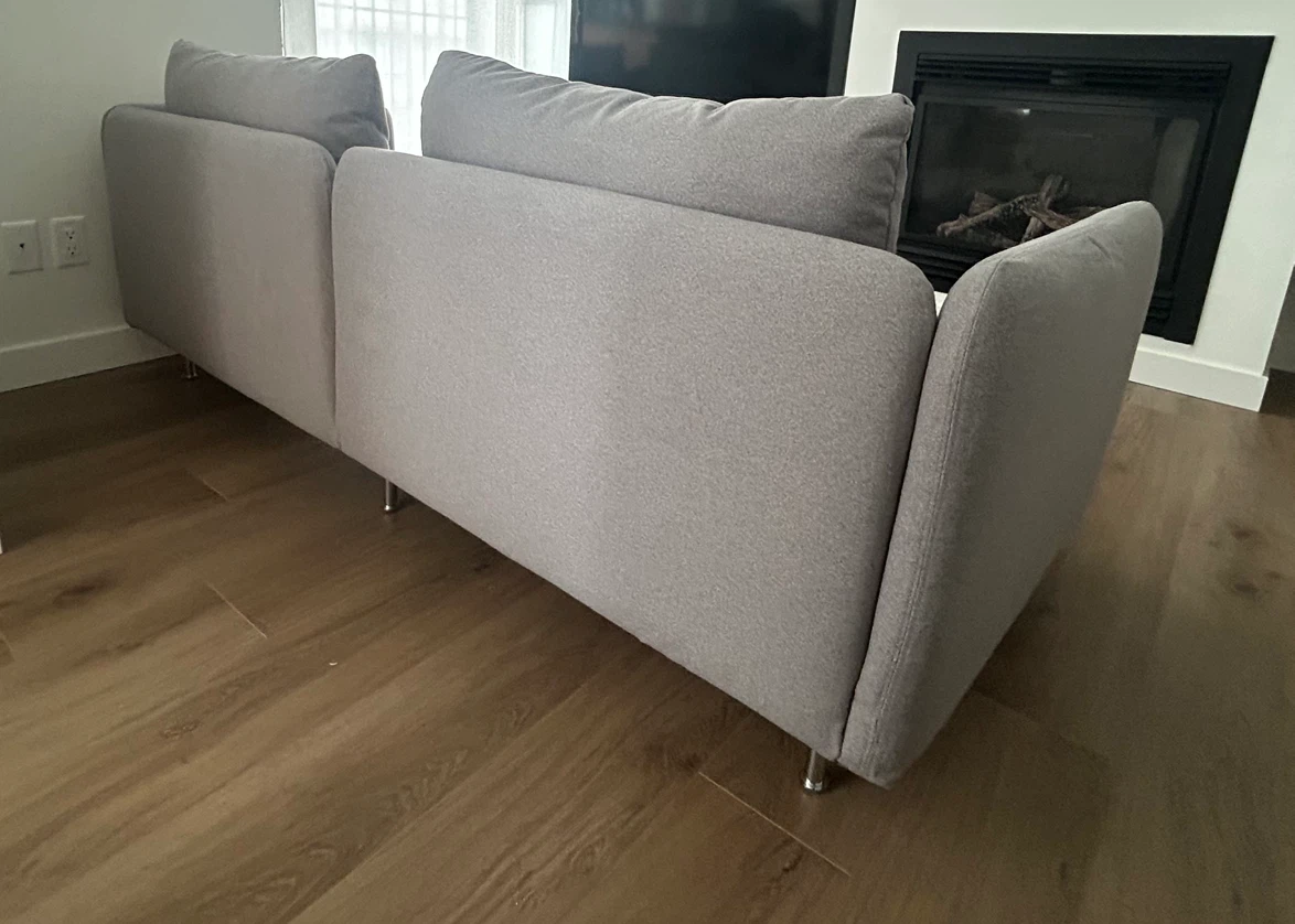 IKEA gray sofa - photo 2