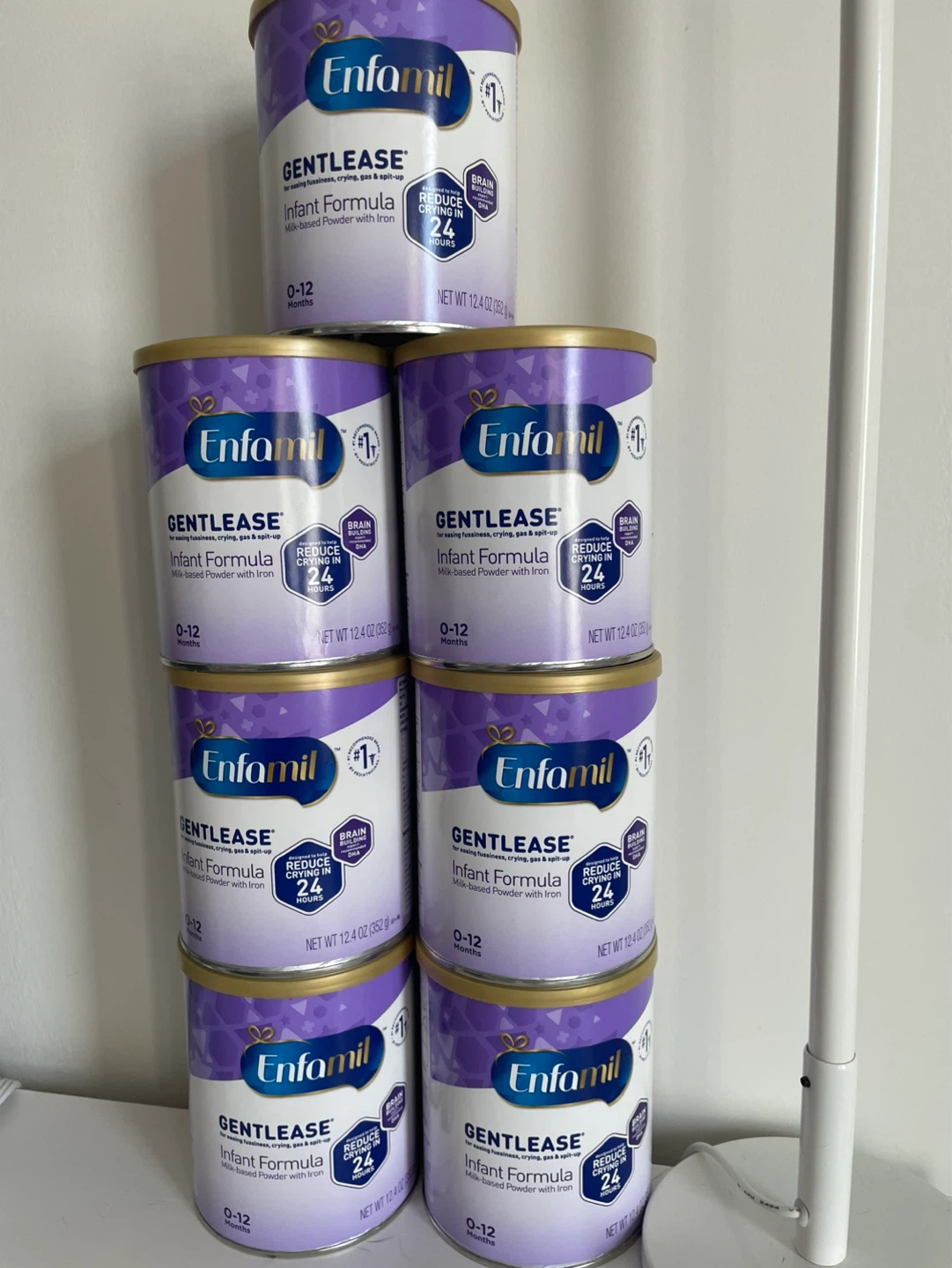 Enfamil Gentlease Infant Formula  with Iron - 12.4 oz Can