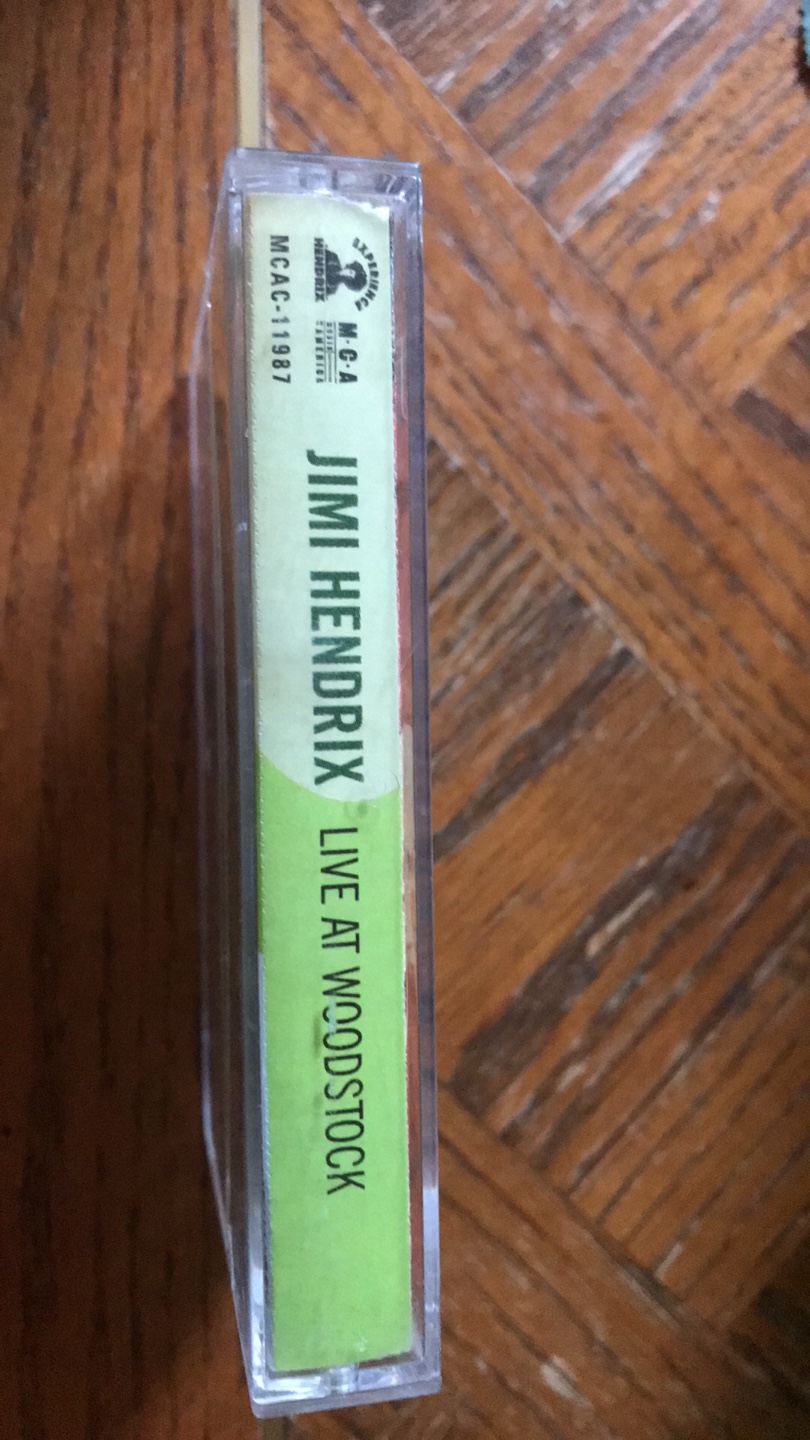 Jimi Hendrix Live at Woodstock Cassette Tape - photo 2