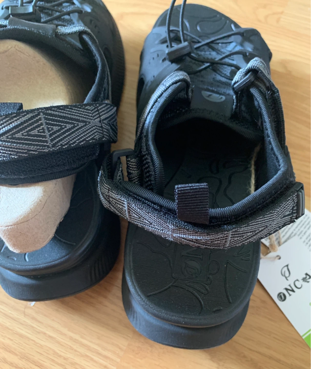 Black ONC Sandals US 12 - photo 2