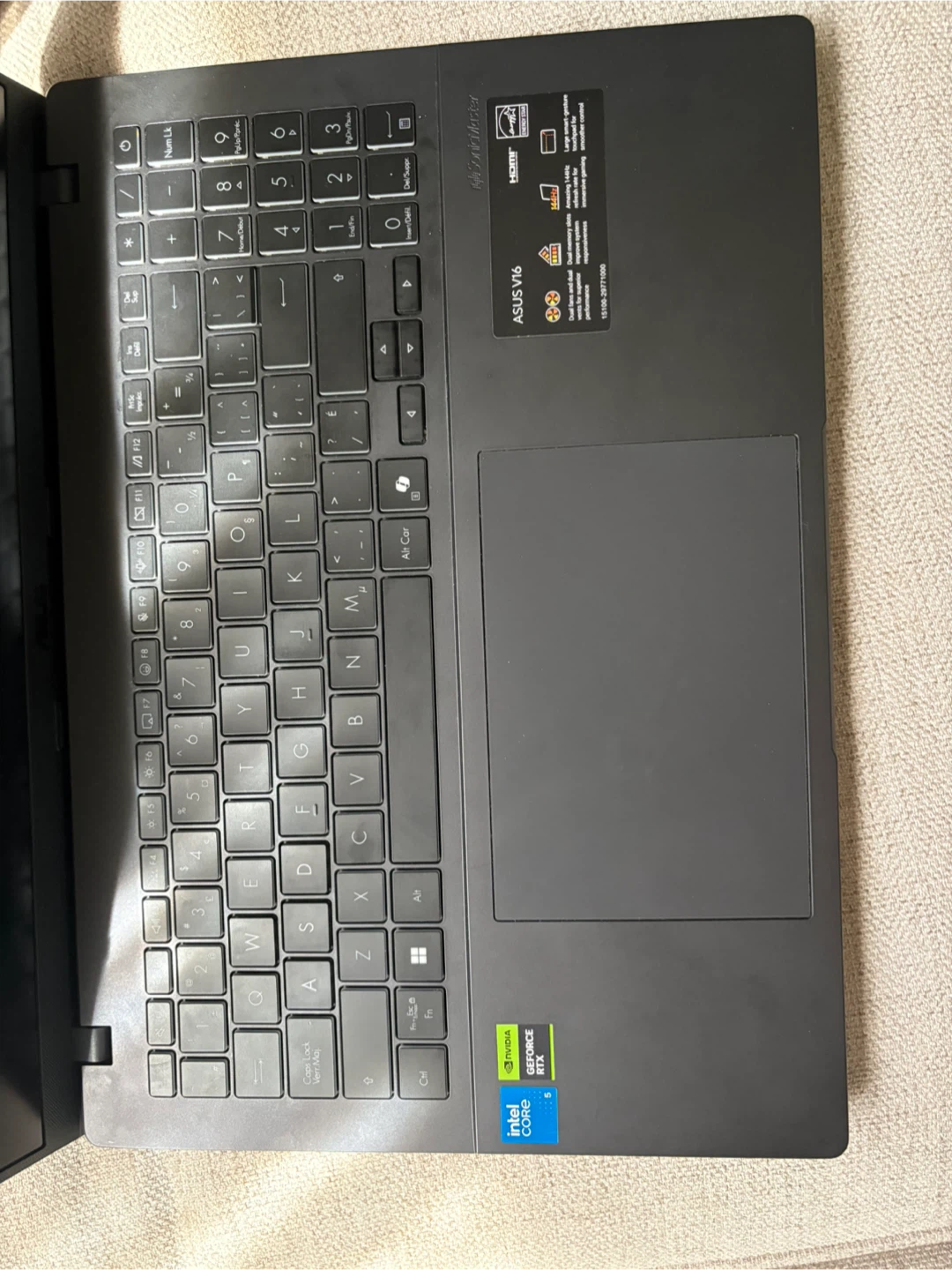 ASUS V16 Gaming Laptop - photo 4