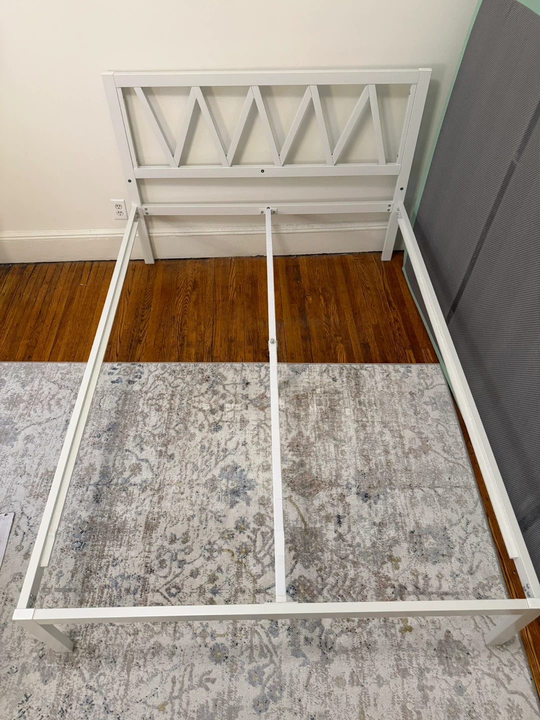Full Size Bed Frame & Headboard - photo 2
