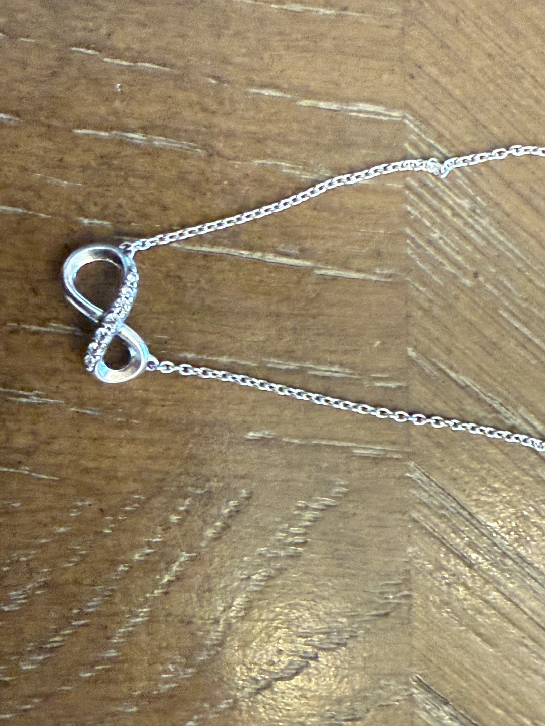 Authentic Pandora sterling silver Infinity necklace-never worn - photo 5