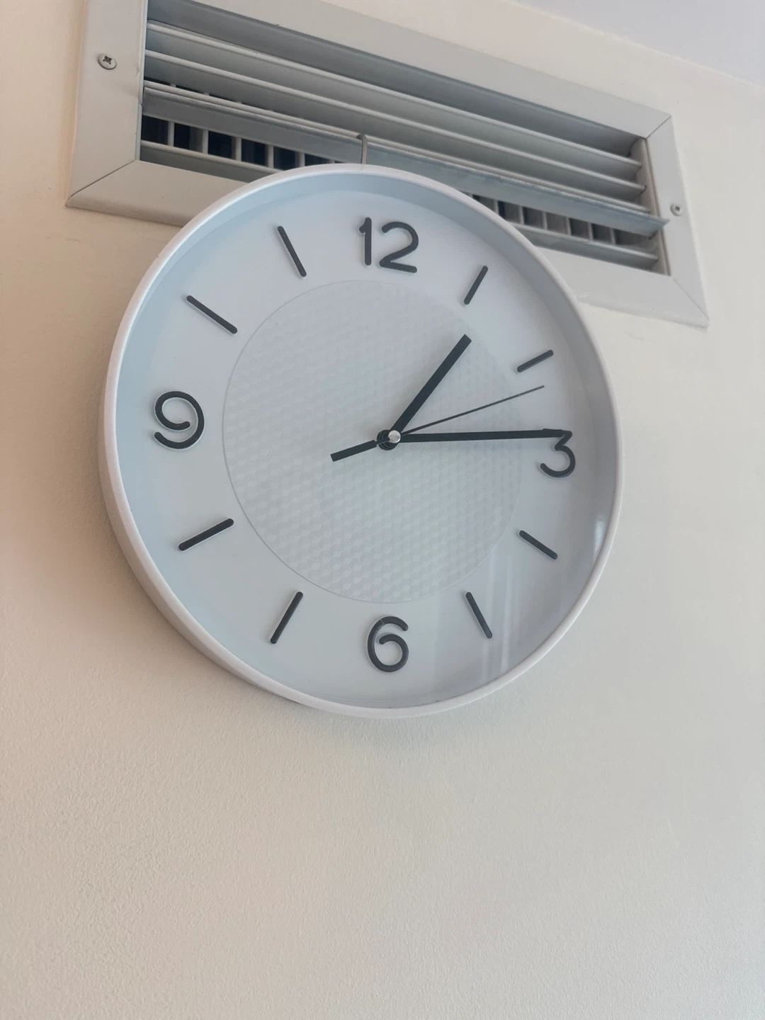 White Wall Clock