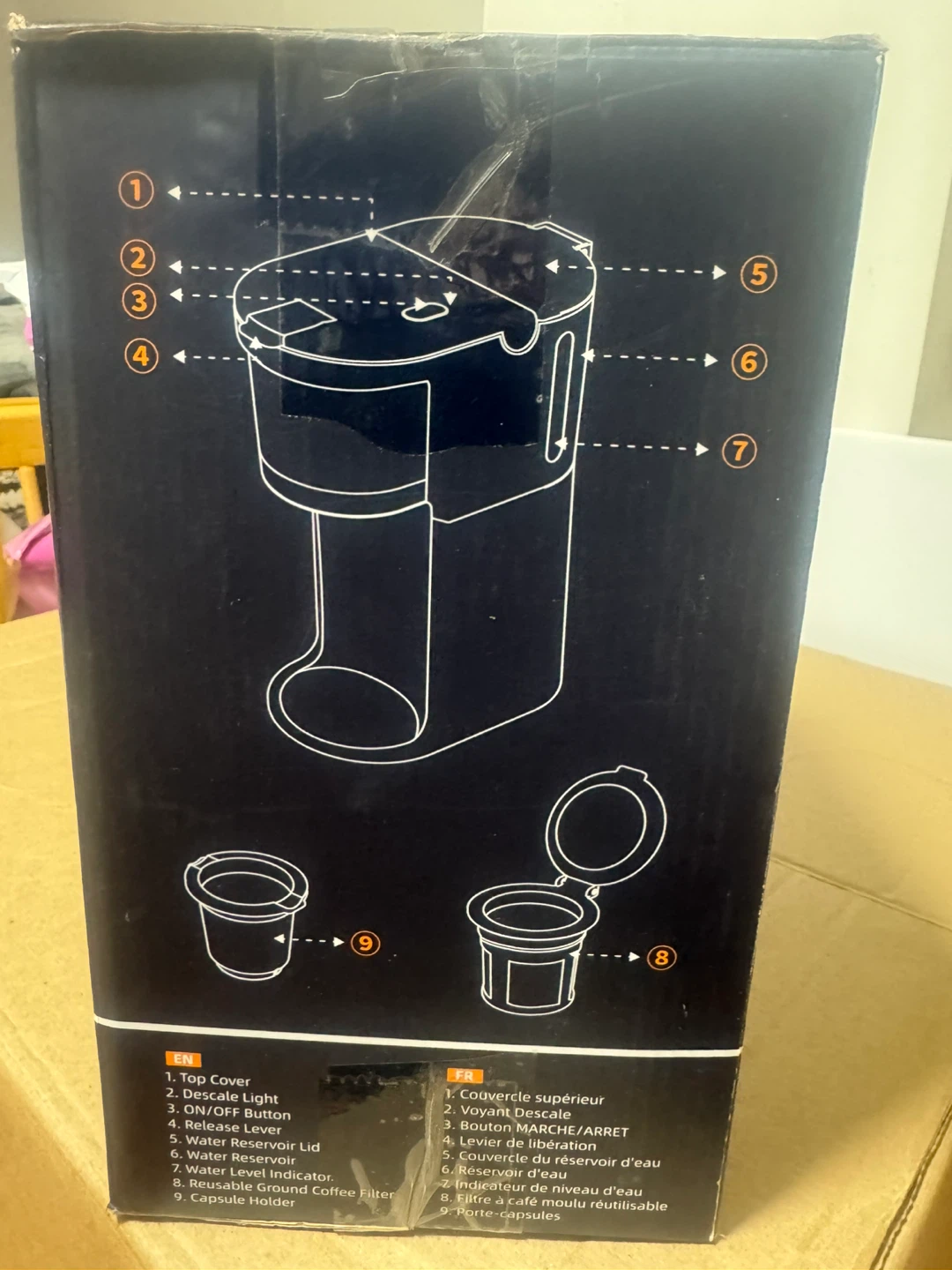 Famiworths Mini Single Serve Coffee Maker - photo 2