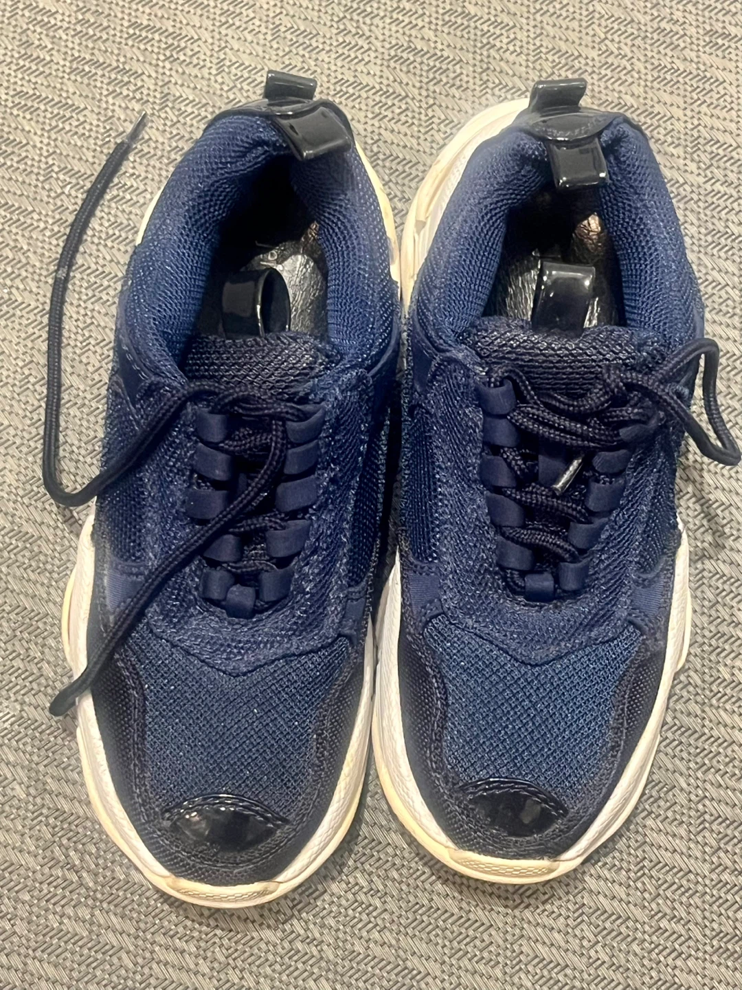 Size 5.5 Jeffrey Campbell Navy Blue Sneakers