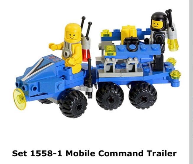 LEGO Set 1558-1 Mobile Command Trailer