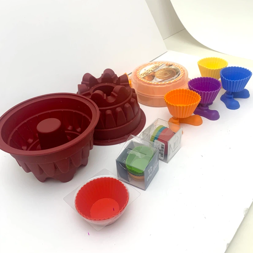 Silicone Baking Set Cake Pie Cupcake Muffin Molds Bakeware Kit