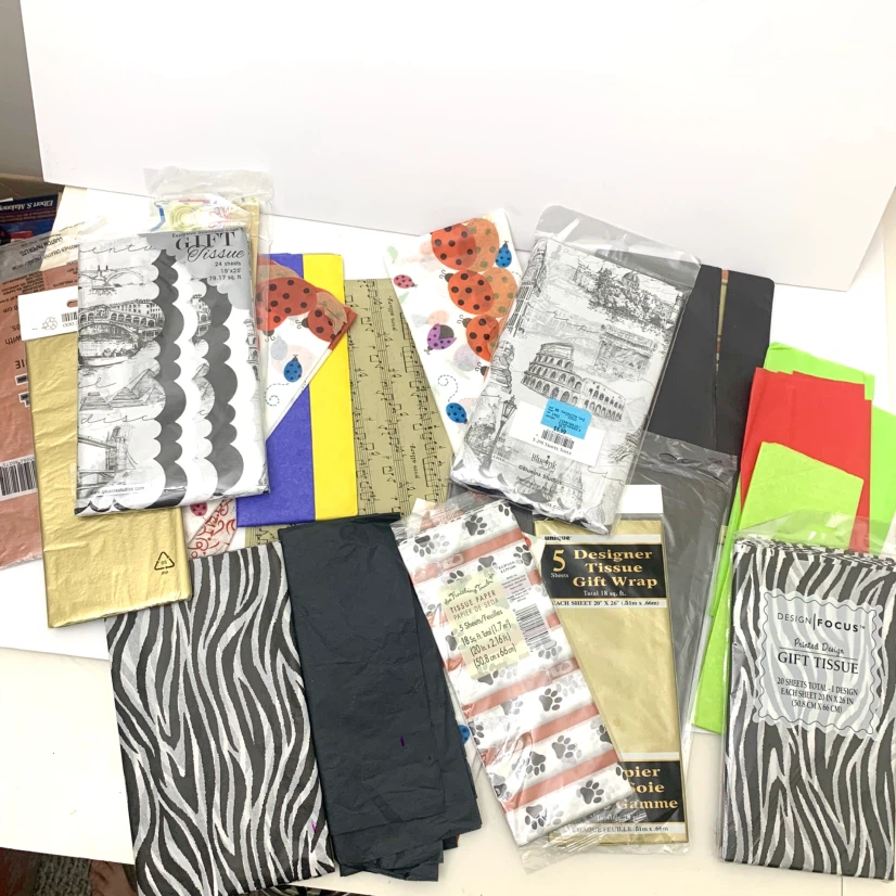 Gift Tissue Paper Sheets Bulk Wrapping Craft Packaging Lot
