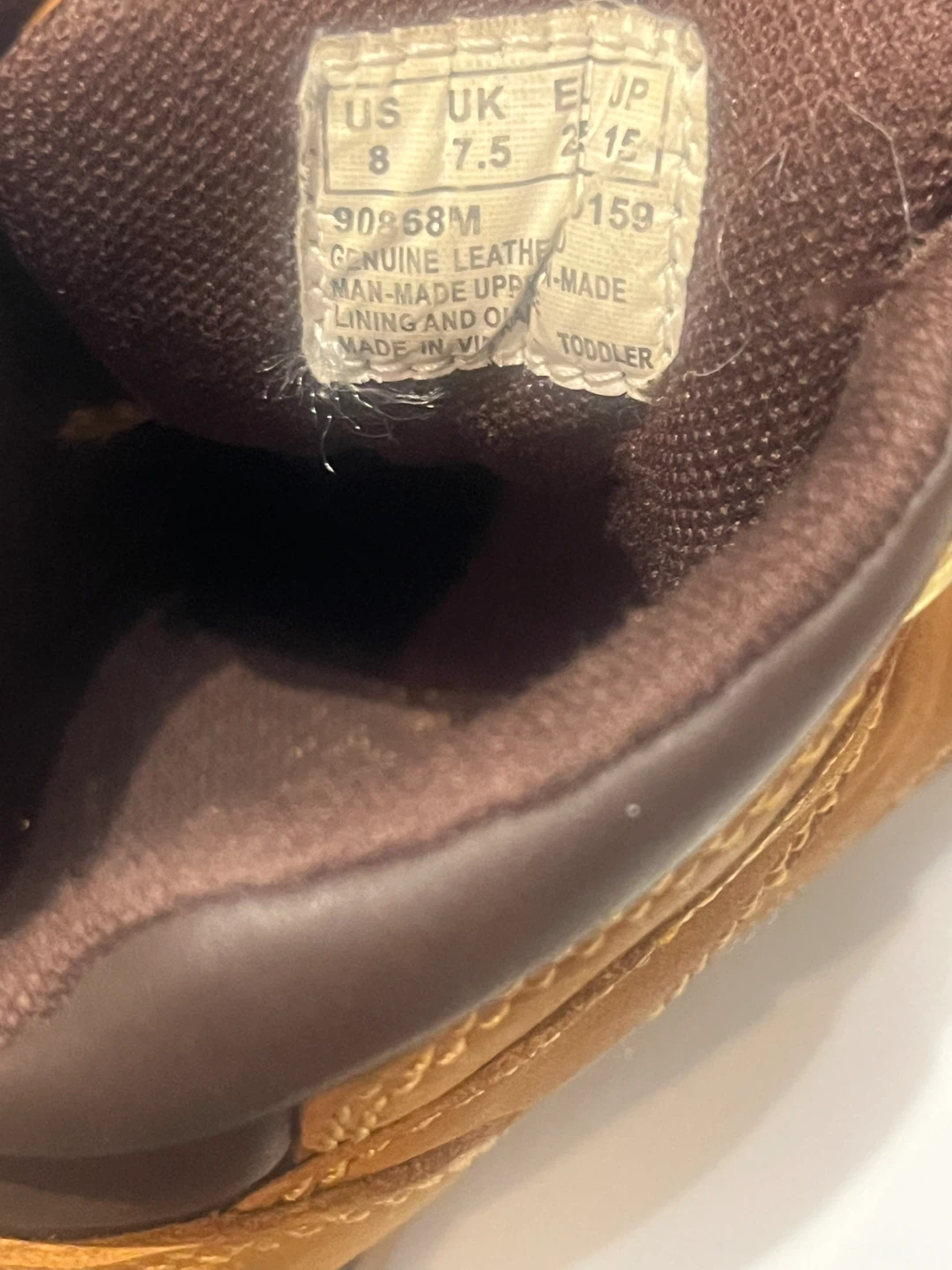 Timberland Toddler Boots Size 8 - photo 3