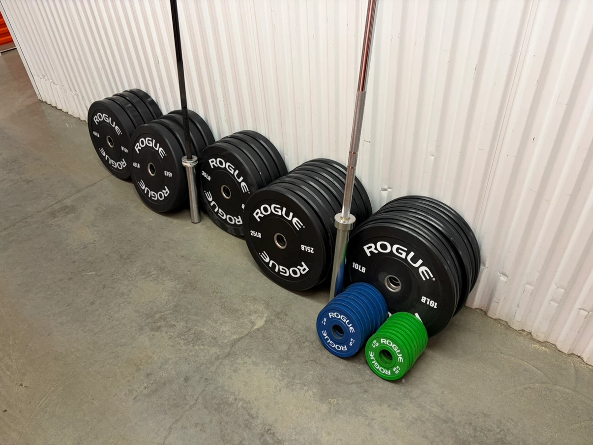 PRISTINE Rogue Bumper Plate Set – 860 lbs Total! 🏋️‍♂️💪