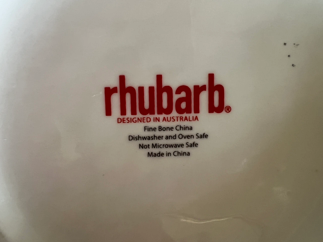 «Rhubarb» Teapot, designed in Australia, White Bone China - photo 5