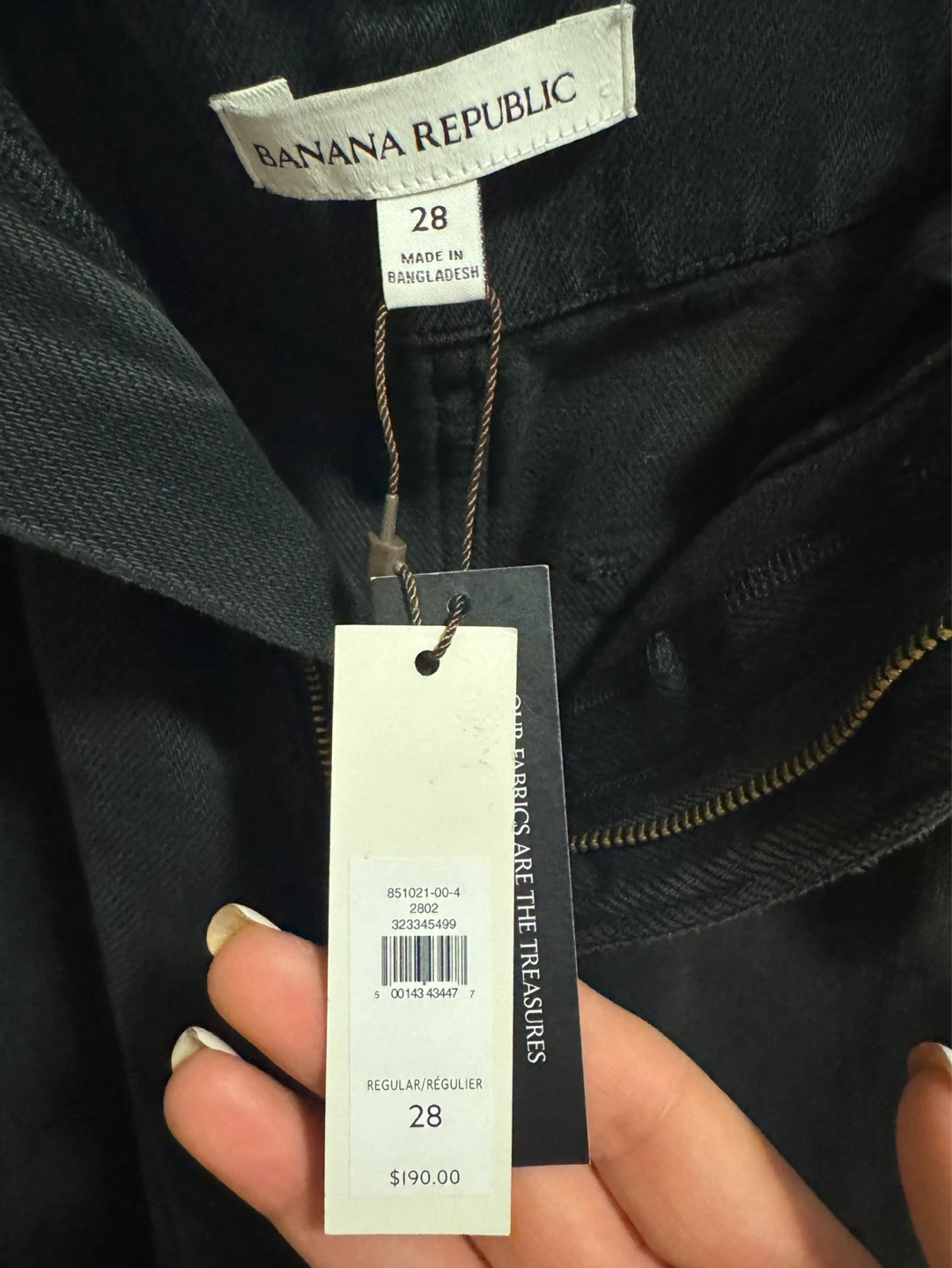Banana Republic Black Wide-Leg Cropped Jeans Size 28