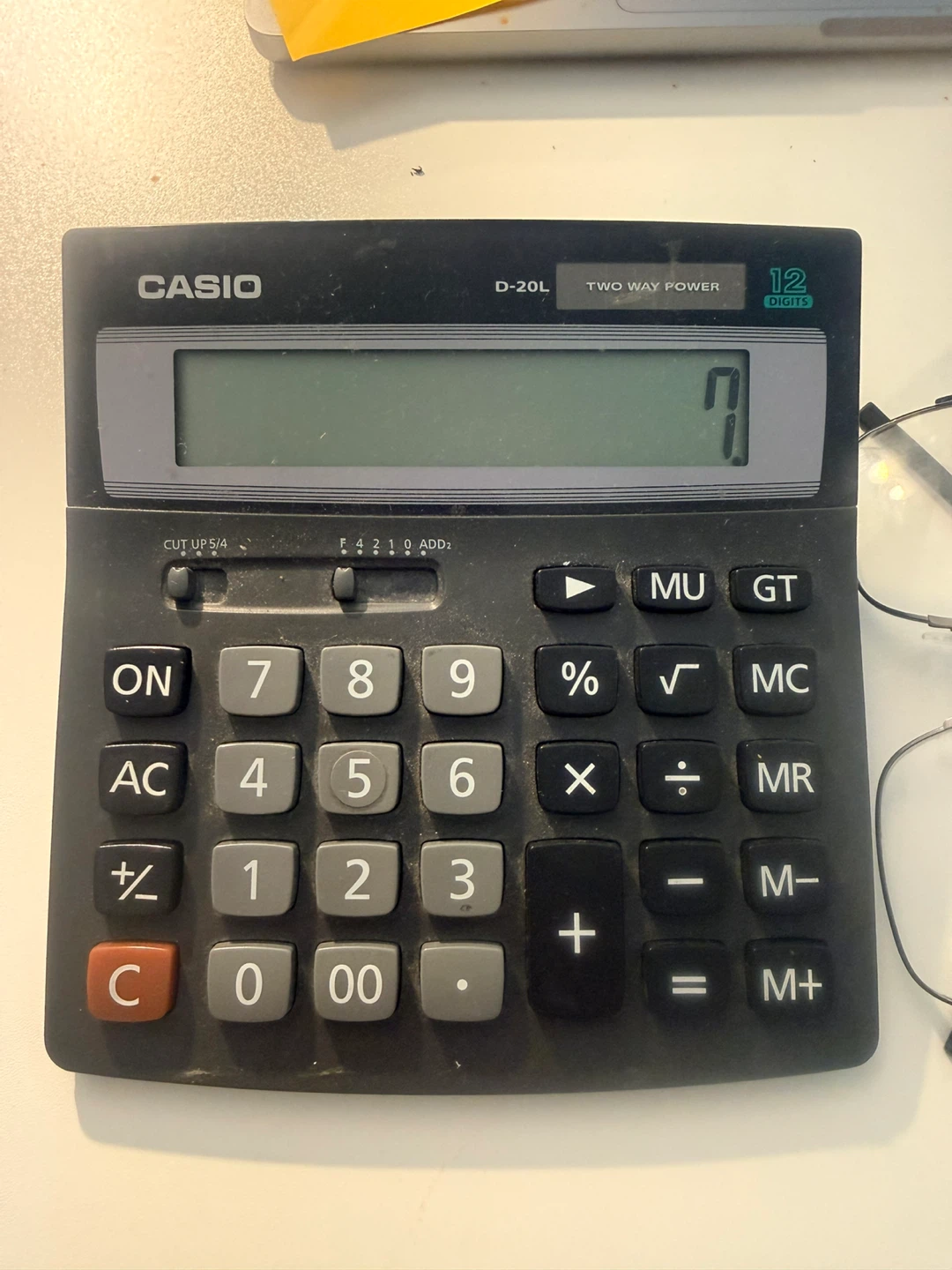 Casio D-20L Two Way Power Calculator - photo 3