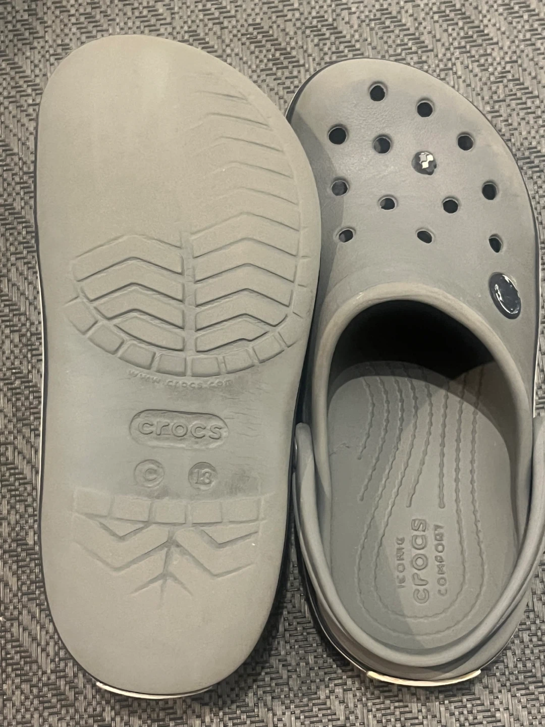 Crocs Classic Clog Size C13 Gray - photo 2