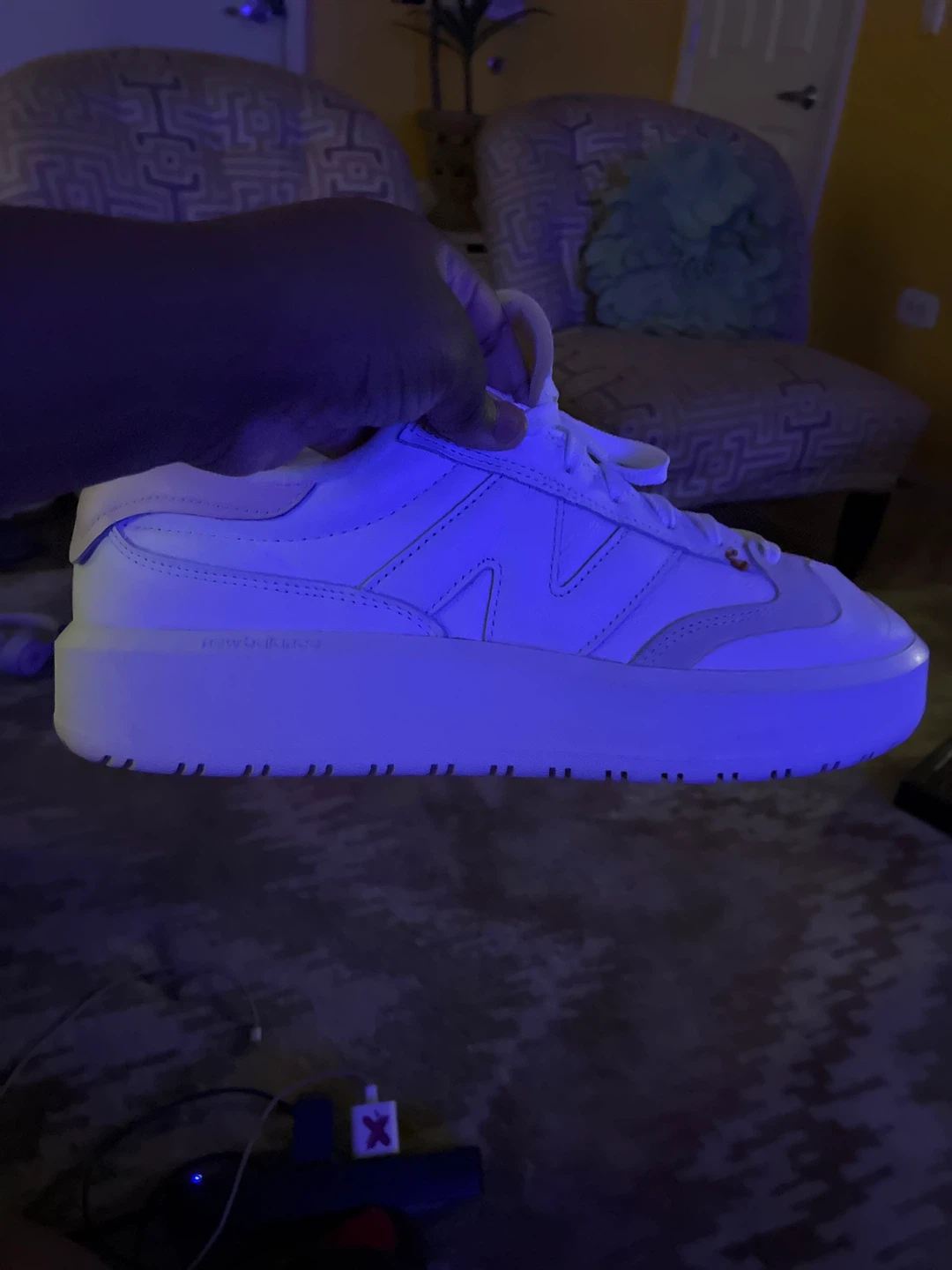 New Balance Women's White Sneakers