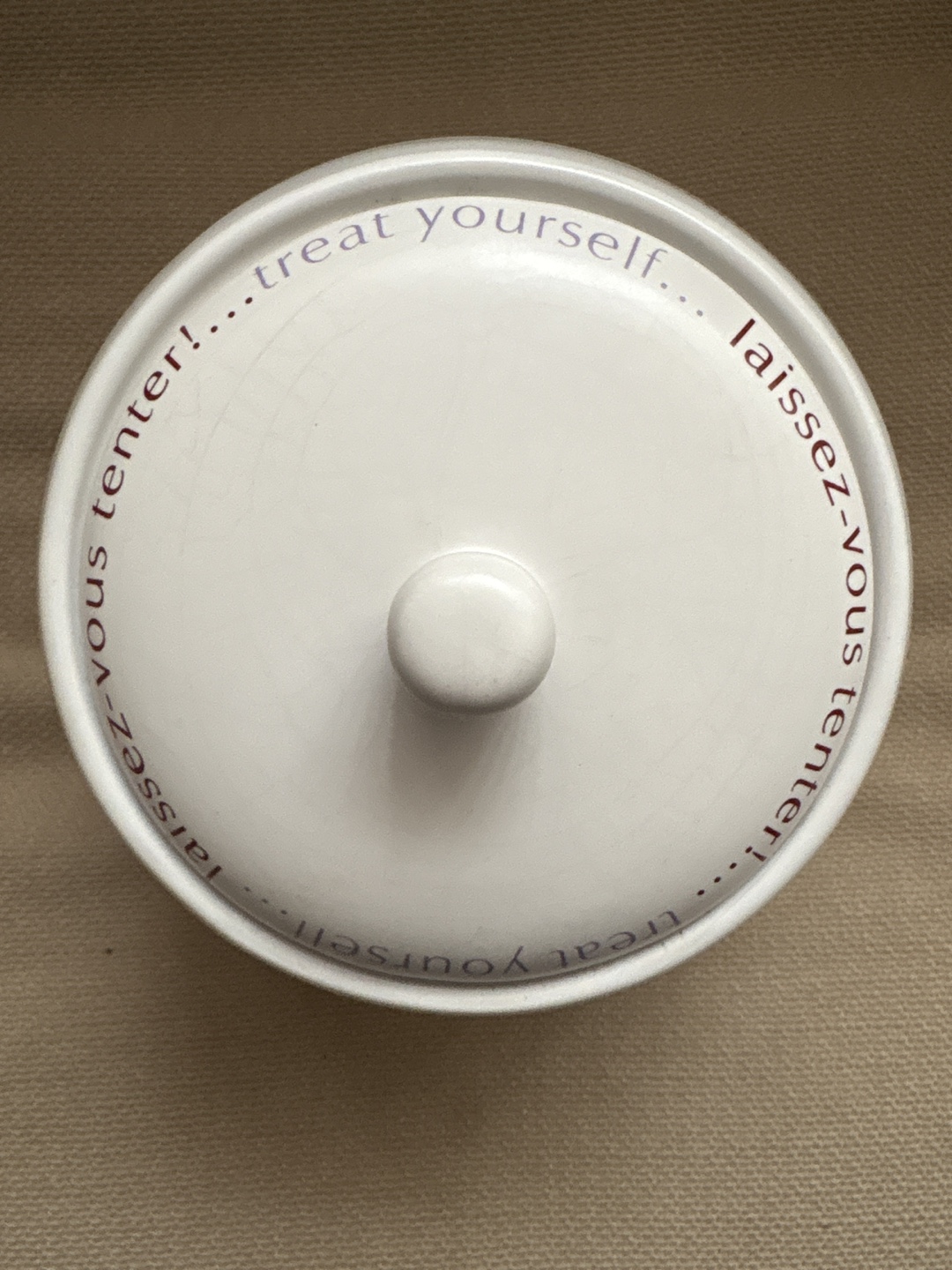 White Ceramic Cookie Jar - photo 2
