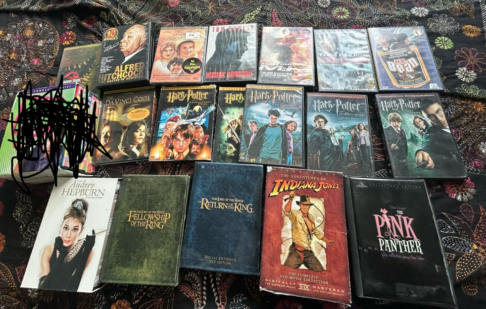$25 or BO for Big DVD Collection of Films and a Show!