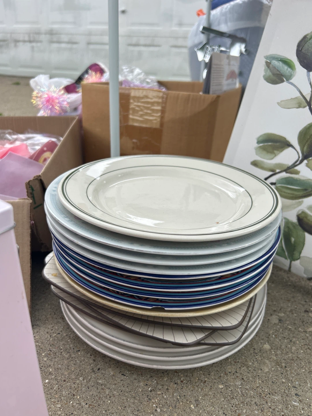 Assorted Plates Set