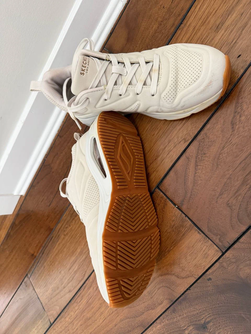 Skechers Women's Beige Sneakers Size 8 - photo 2