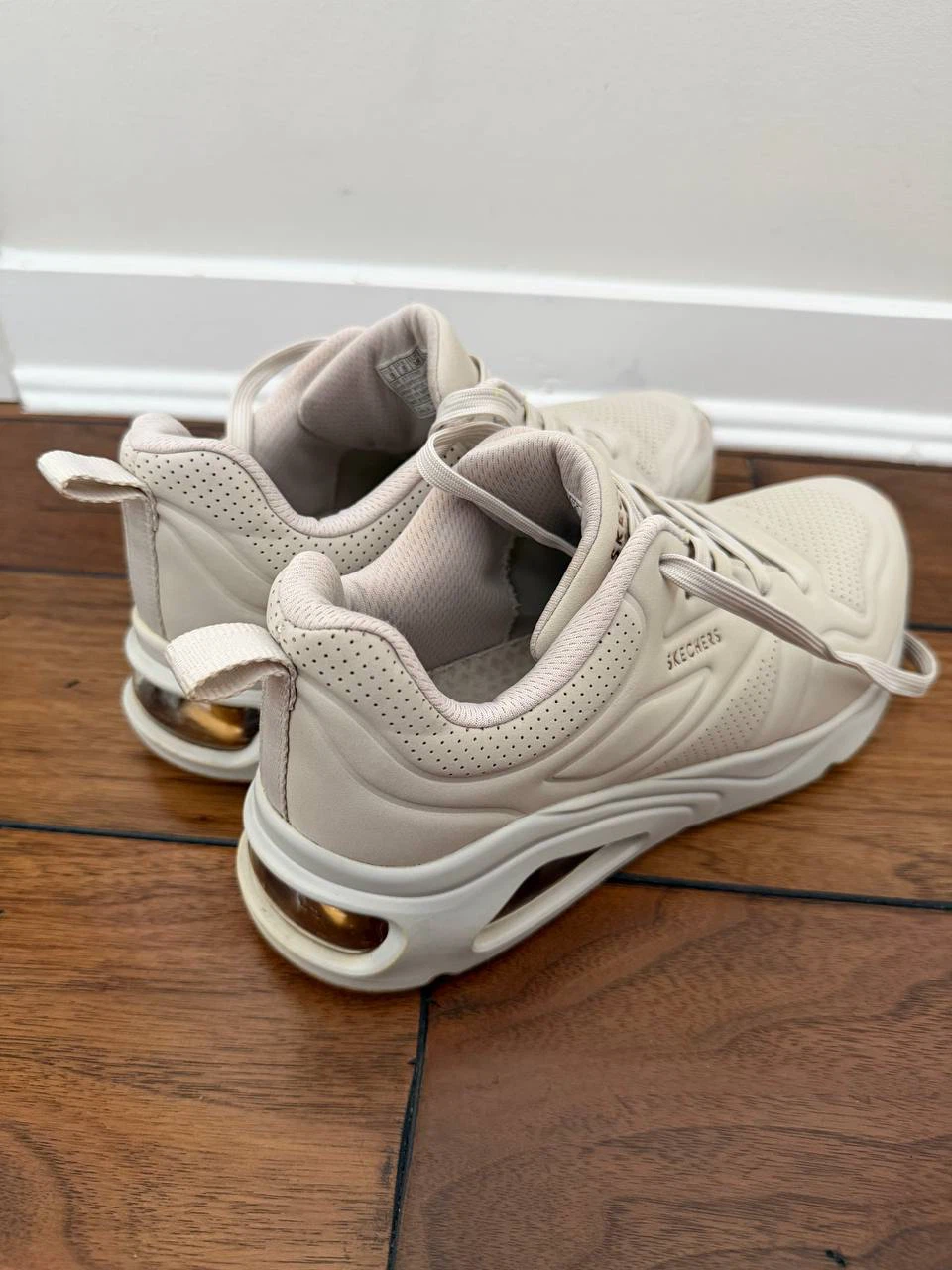 Skechers Women's Beige Sneakers Size 8 - photo 3
