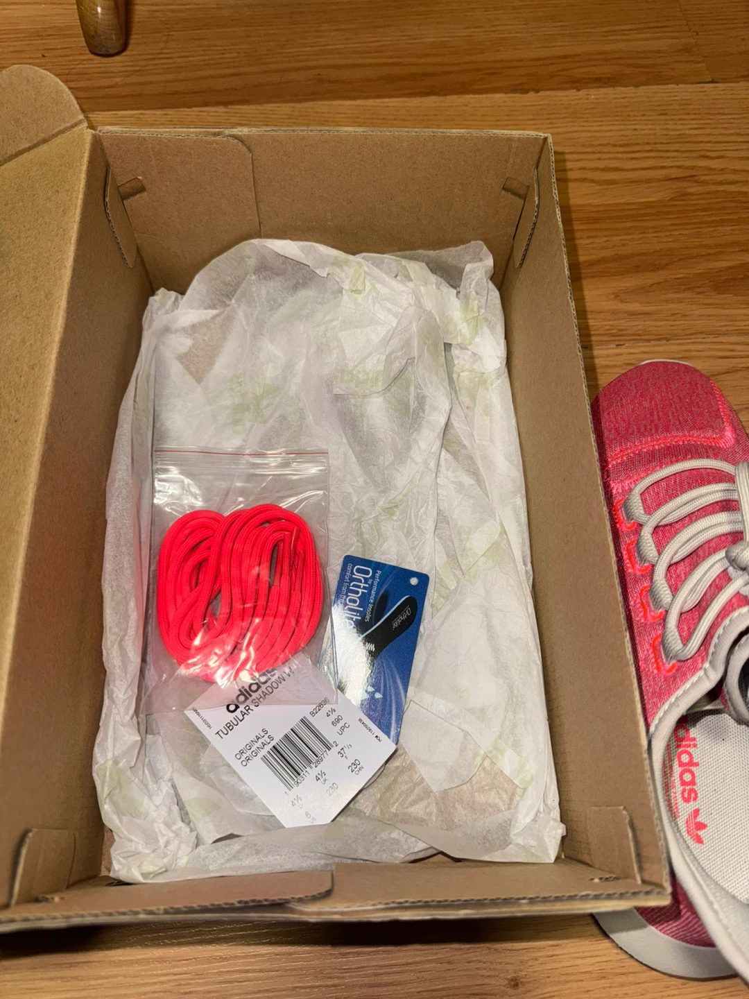 Adidas Tubular Shadow W Pink Sneakers Size 6 - photo 4
