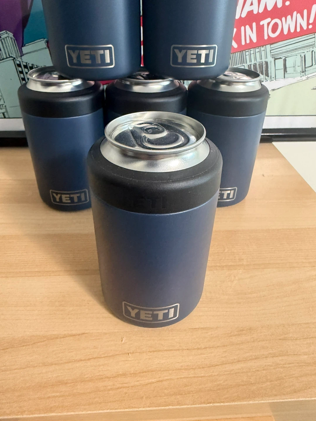 Yeti Rambler Colster Can Insulators - Navy