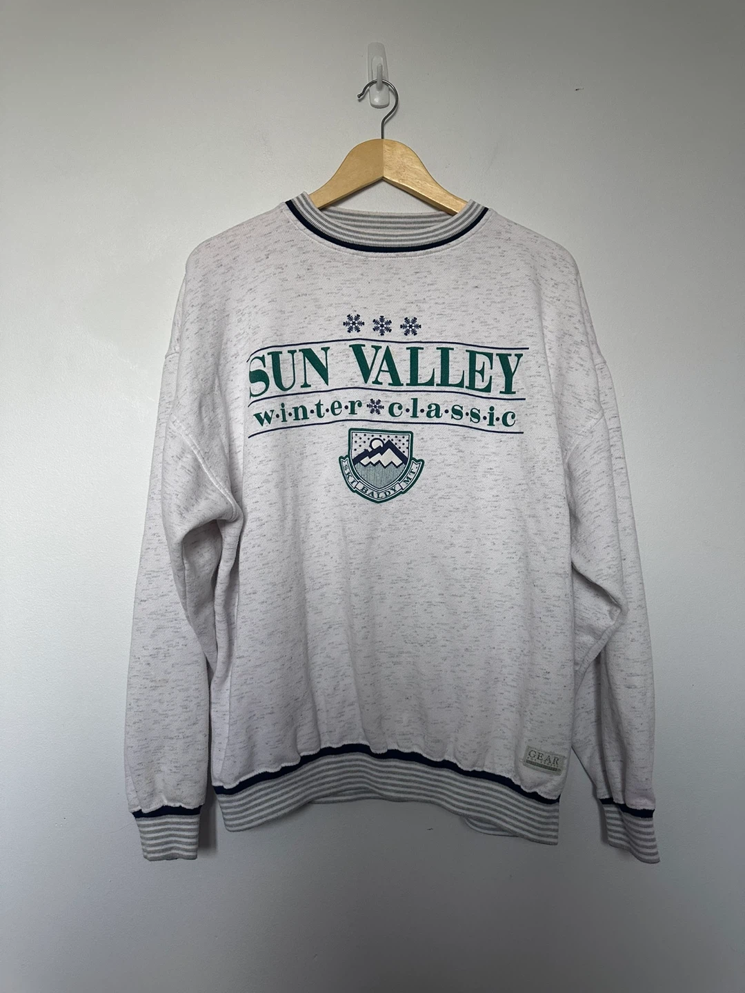 Vintage Sweater Sun Valley Winter Classic Sweatshirt Grandmacore - photo 2
