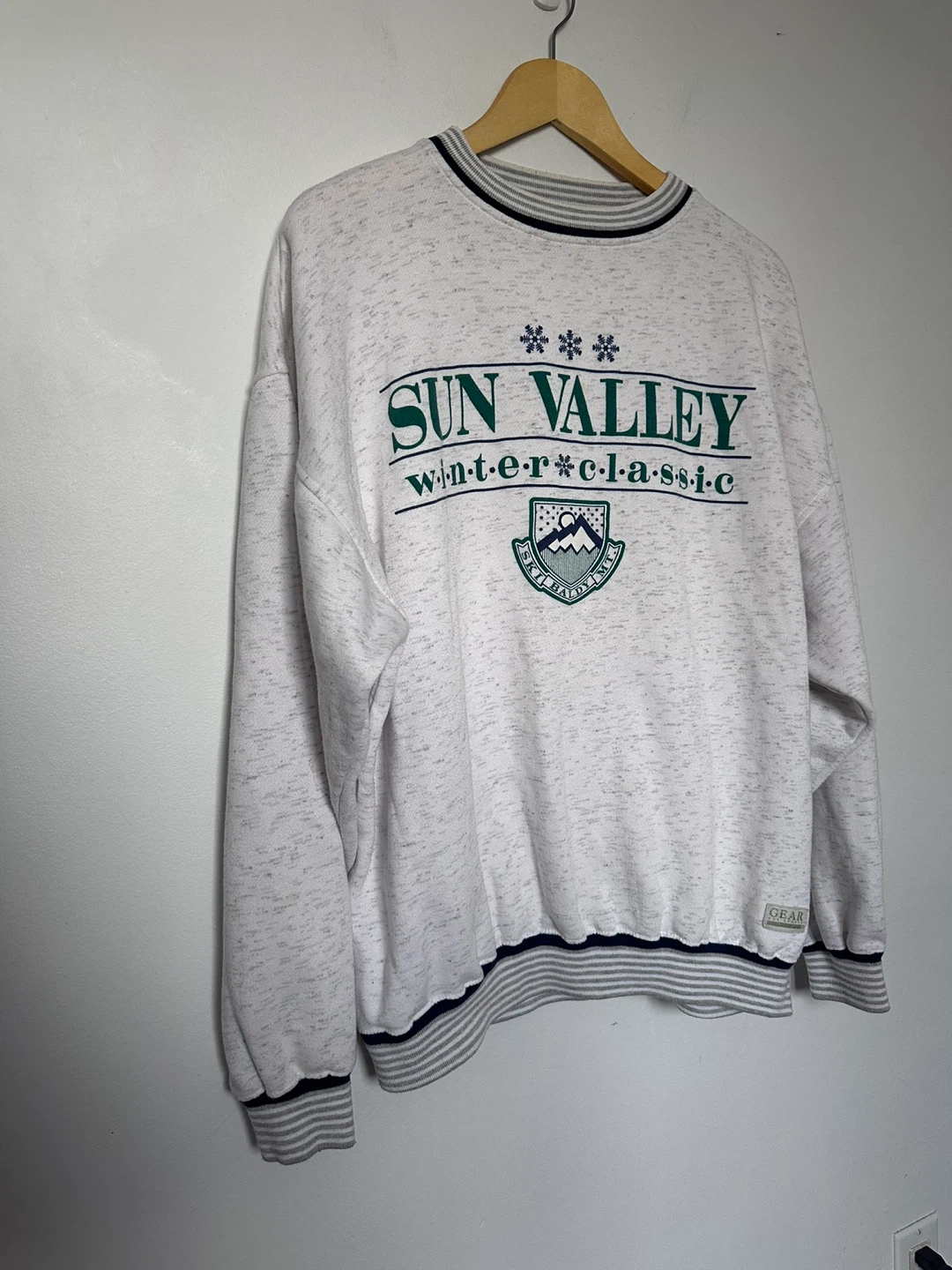 Vintage Sweater Sun Valley Winter Classic Sweatshirt Grandmacore - photo 3