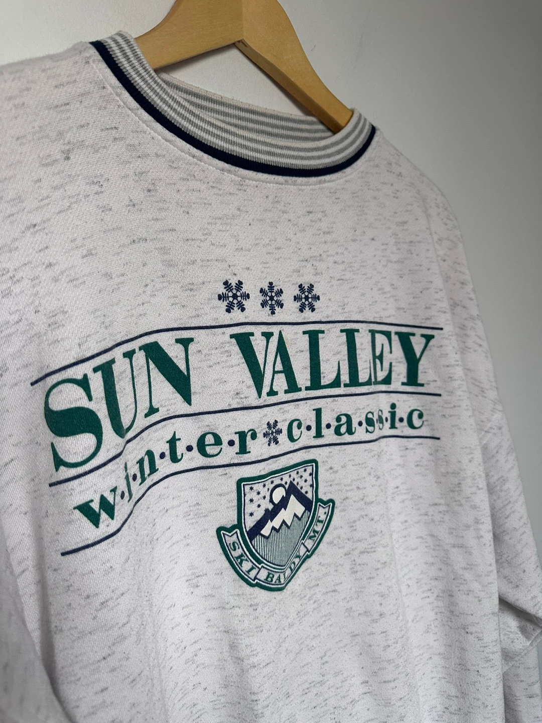 Vintage Sweater Sun Valley Winter Classic Sweatshirt Grandmacore - photo 4