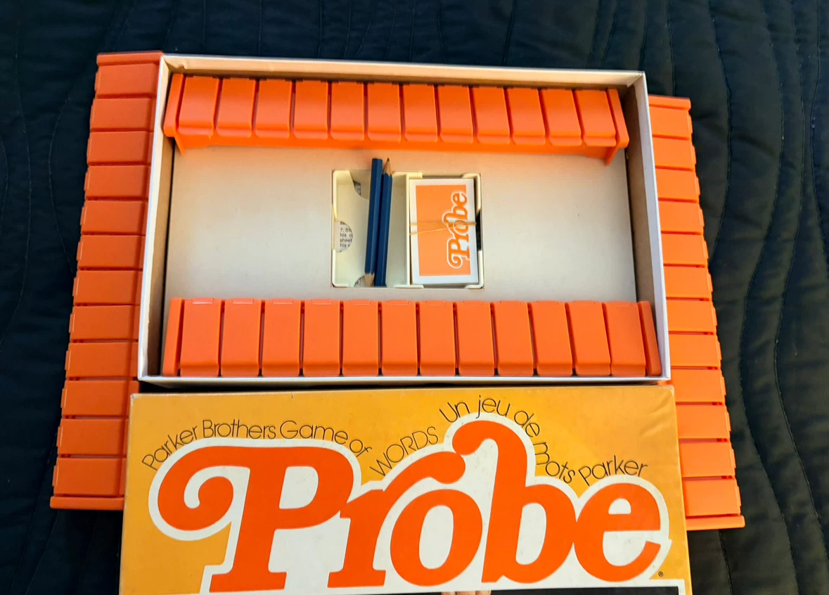 Parker Brothers Probe Word Game