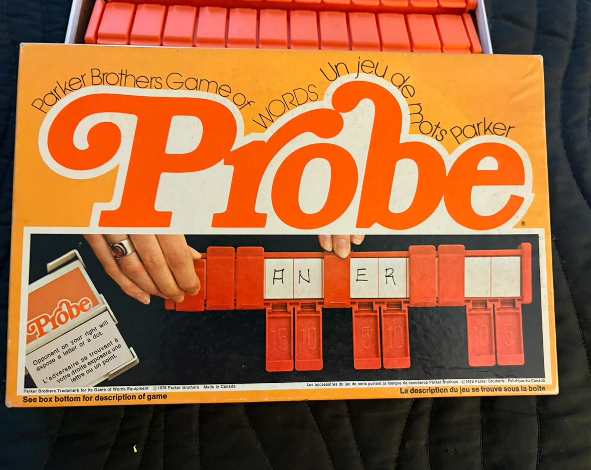 Parker Brothers Probe Word Game - photo 2
