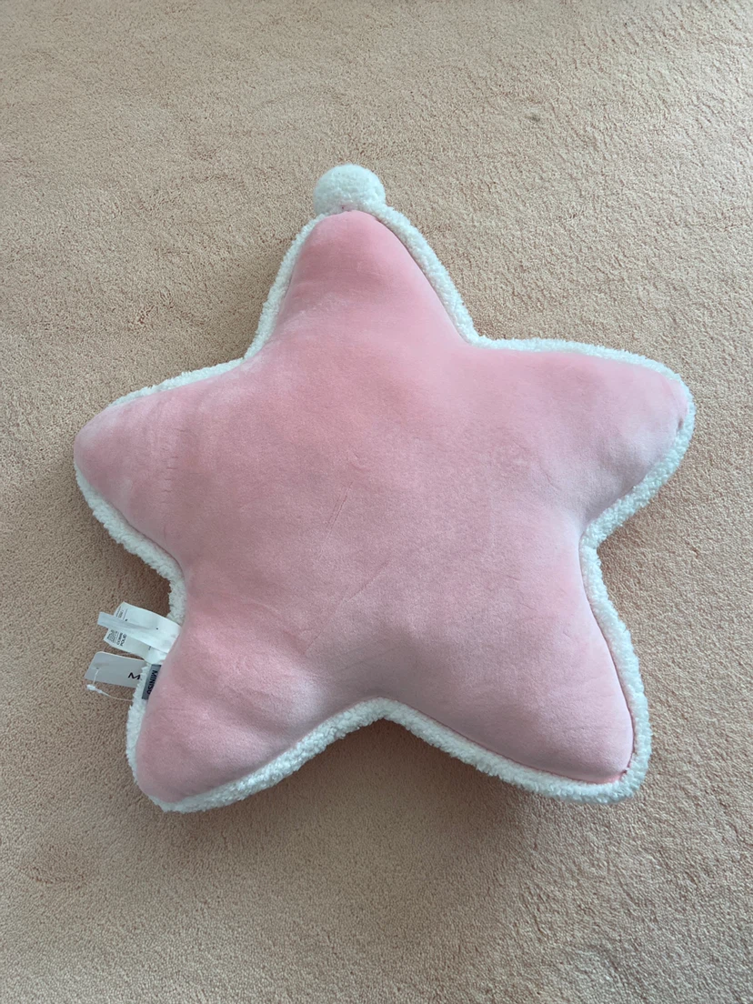 BNWT MINISO Life Star Pillow - Pink - photo 2