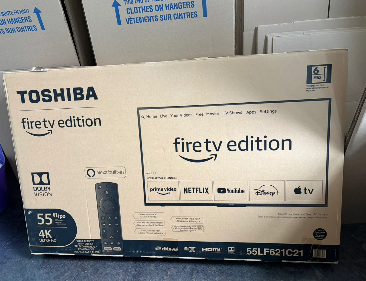 Toshiba 55" 4K Fire TV Edition Smart TV - photo 2