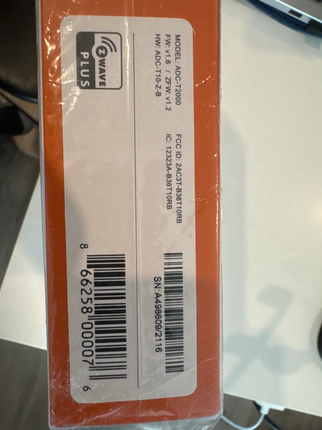 Alarm.com Smart Thermostat ADC-T2000 - photo 2