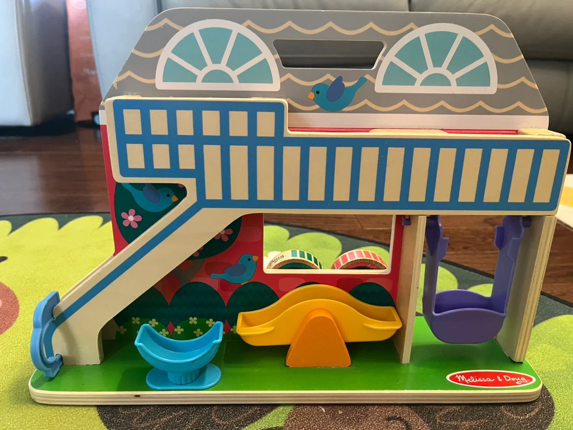 Melissa & Doug Wooden School House Activity Toy