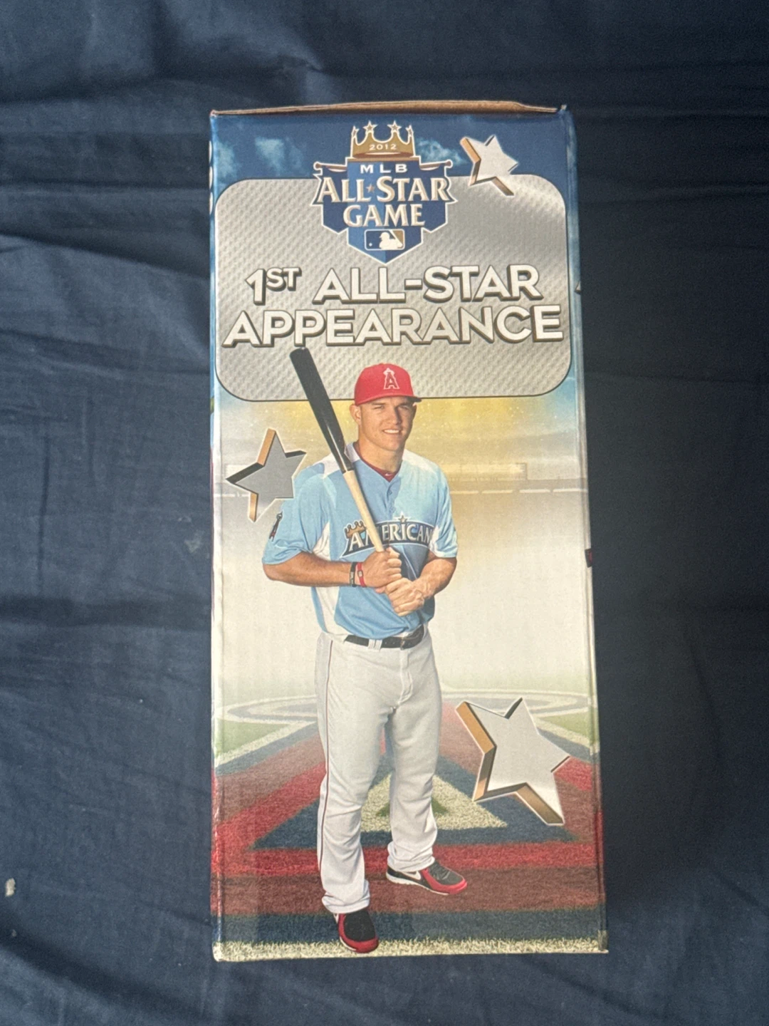 Mike Trout 27 Angels All-Star Game MVP Baseball Figurine