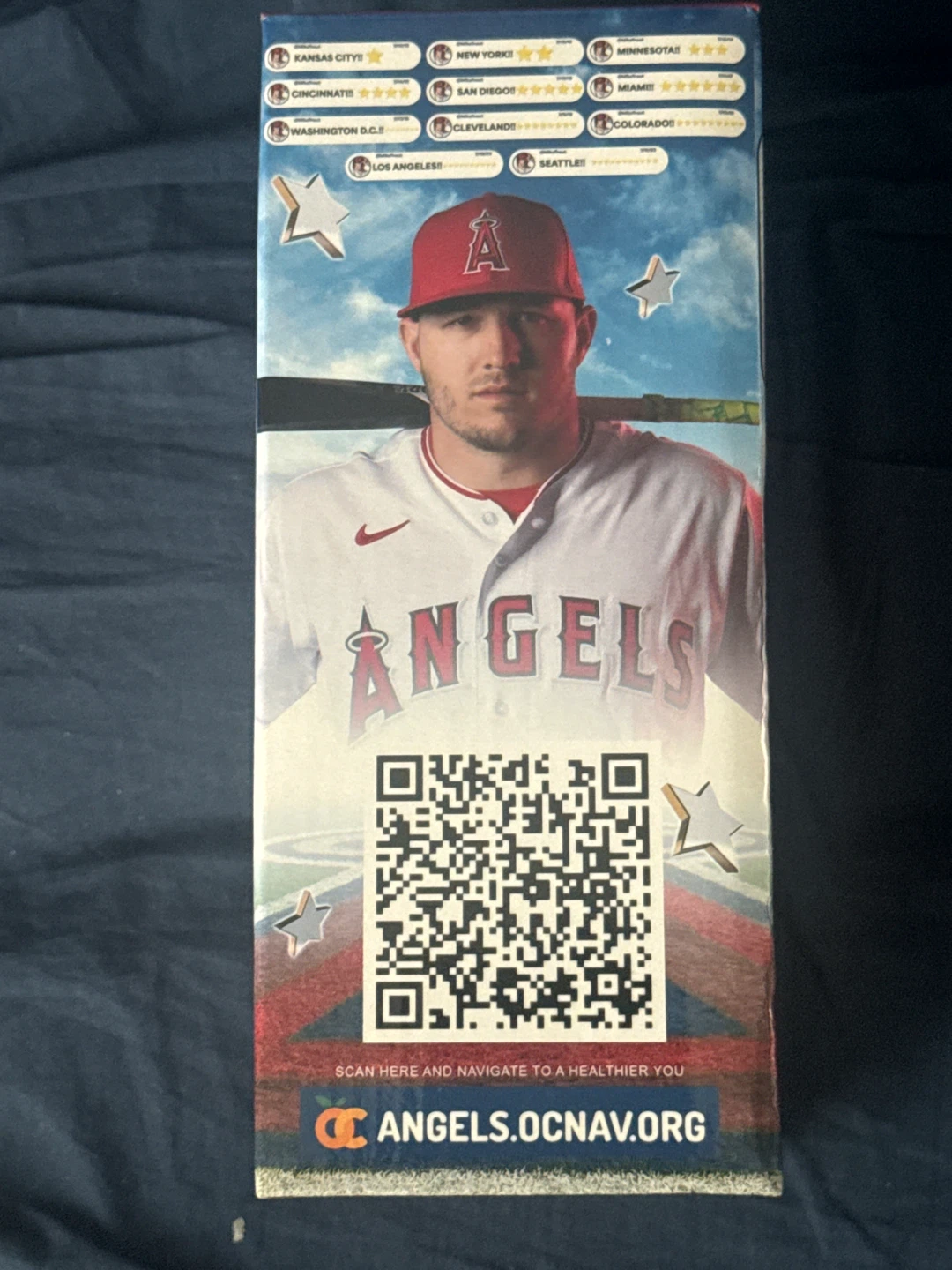 Mike Trout 27 Angels All-Star Game MVP Baseball Figurine - photo 4