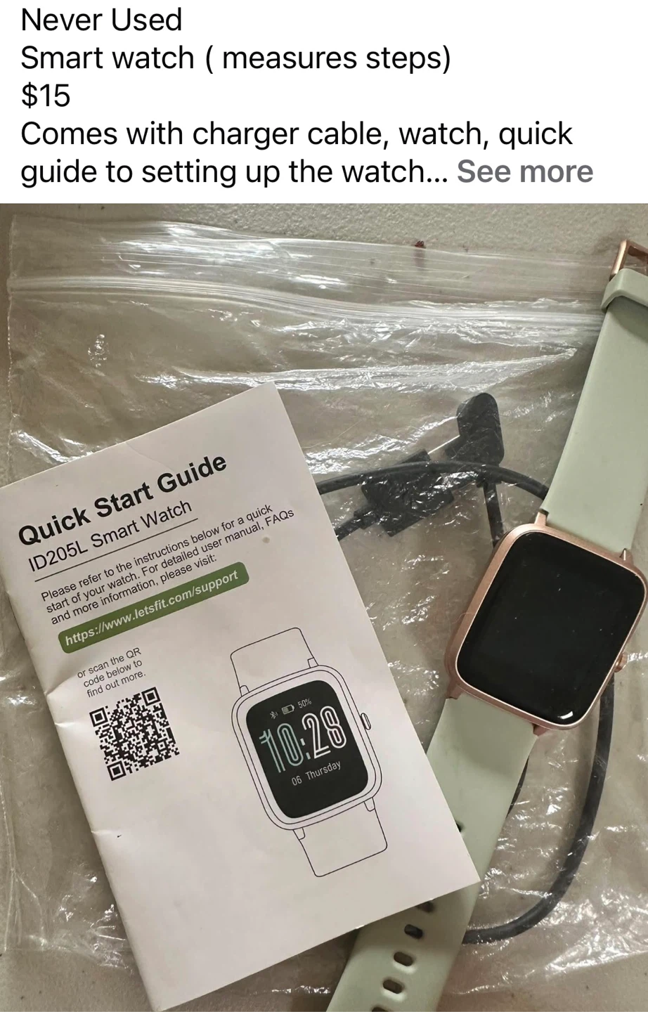 Letsfit ID205L Smart Watch