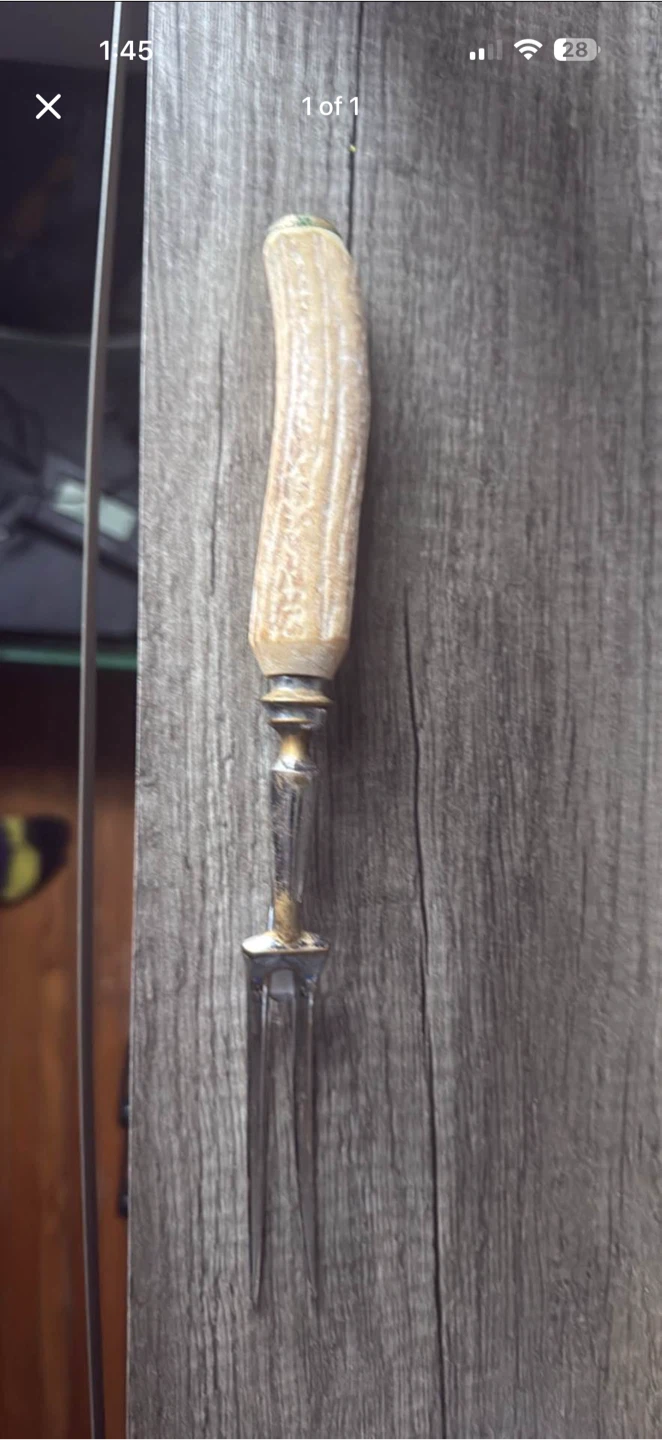 Sheffield carving fork