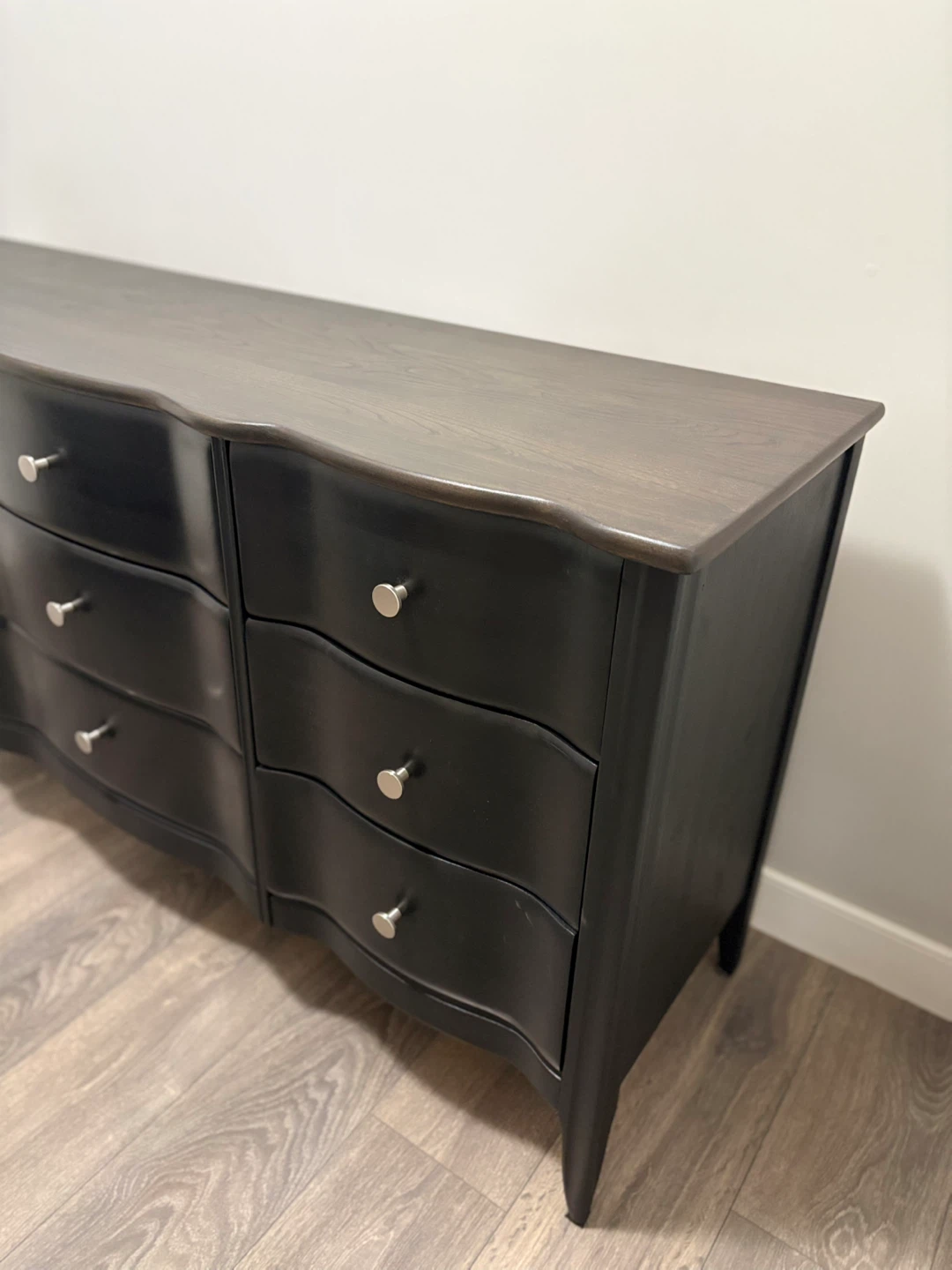 Vintage solid wood dresser - photo 4