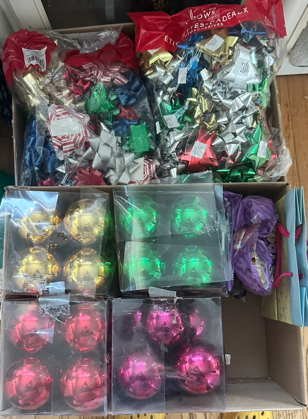 Christmas Ornaments and Gift Bows Bundle